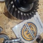Carter d'huile et flasque avant en aluminium du kit de réparation pour Audi RS3 8V.